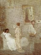 James Abbott McNeil Whistler The Artist in His Studio oil painting artist